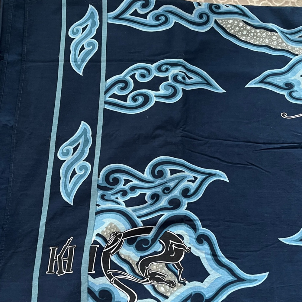 John Hardy Cotton Pareo Sarong or Scarf